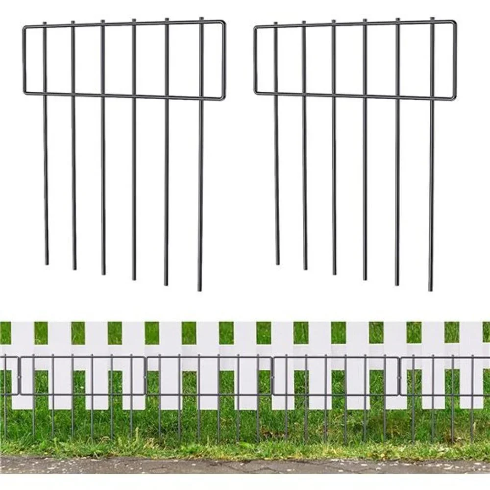 19 Pack Animal Barrier Fence, 17 in(H) X 20 Ft(L) Decorative Garden Fencing
